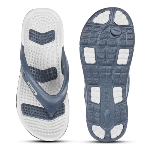 Image of Aqualite Brand Flip Flop for Men | Slipper for Men | Men's EVA Chappal | Lightweight Waterproof Anti-Skid Slippers | Soft Cushion Casual Footwear for Home, Beach, Bathroom & Daily Wear
