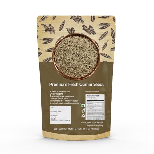 Image of MarwarBites Organic Whole Cumin Seeds /Jeera | Vegan, Gluten Free | Quality Indian Spice, Fresh Natural Jeera | Whole Seeds for Enhanced Flavor (1kg)