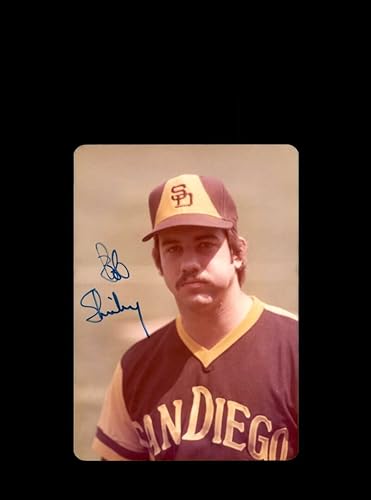 Bob Shirley Signed Original 1970s 4x5 Snaphot Photo San Diego Padres At Cubs Wrigley