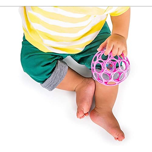 Bright Starts Oball Rattle Easy-Grasp Toy - Pink, Ages Newborn - 1 Count (Pack Of 1) #TOP7