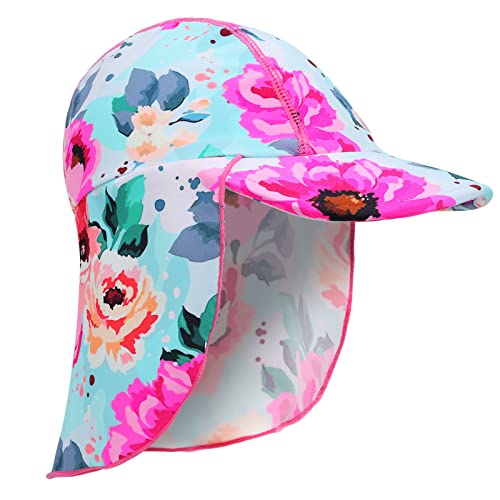 Image of XFGIRLS Baby /Toddler Girls Swimsuit Long Sleeve One-Piece Bathing Suit Rash Guard
