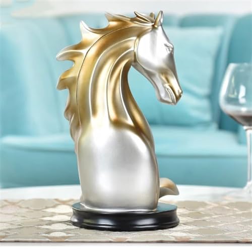 Range-bouteille vin rouge salon décoratif moderne tête de cheval LWX - 5