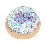 Apparence Élégante: Conçu en forme ronde avec des motifs attrayants, ces pique-aiguilles servent également de pièces décoratives qui peuvent améliorer l'esthétique de votre maison, ajoutant une touche d'élégance à votre espace de couture.