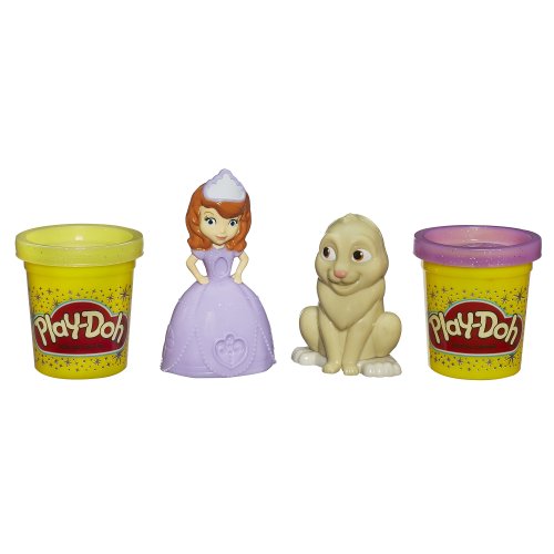 Play-Doh Disney Princess Sofia and Clover Set, jeu créatif modelage princesse Disney 3 ans
