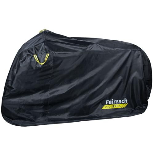 Faireach Fahrradabdeckung Wasserdicht, Fahrradgarage Wetterfest Plane mit 420D Hochwertige Qualität Oxford-Gewebe… – Ansicht 1