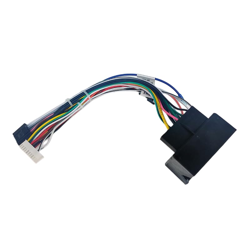 for Ford for Mondeo 07-10/Focus 07-11/C-MAX 07-10 Car Stereo for Audio 16PIN Android Power Wiring Harness Cable Adapter with Canbus Box - (Color Name: AB Cable-canbus Box)