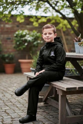 Image of Trustous Boys PVC Double Layer Waterproof Raincoat Kids Boys Waterproof PVC Double Layer Raincoat|Boys Transparent PVC Double Layer Rainwear|Boys Heavy Duty PVC Double Layer Raincoat