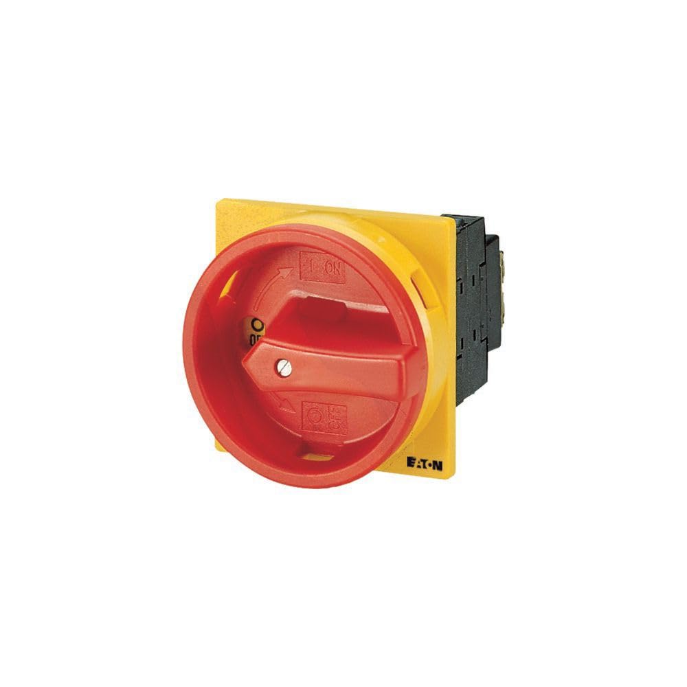 Interrupteur de secours cadenassable 32A Eaton avec commande rotative de sécurité 90 degrés - 2
