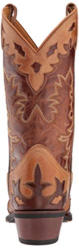 Laredo Men's Side Zipper Western Boot Round Toe Tan 12 Ee Us #TOP2