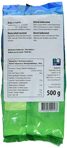 Foto von Rish Kokosraspel, fein, 5er Pack (5 x 500 g)