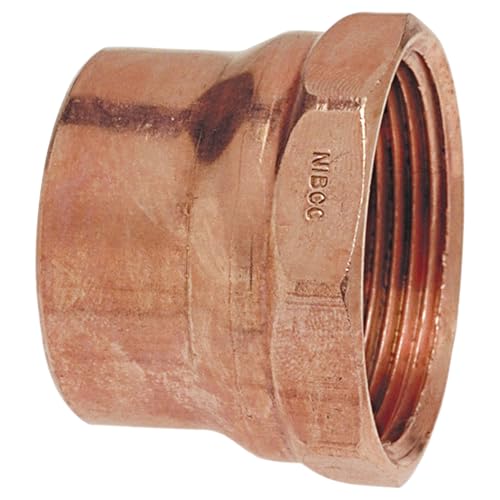 Adaptador Wrot 903 11/4 C X F DWV de cobre para tuberías de fontanería residencial 2