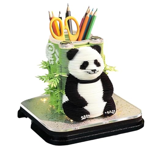 Planificateur calendrier 3D bureau décoratif et veilleuse papier art