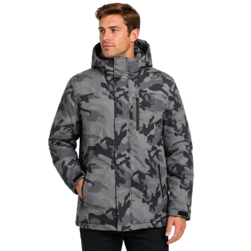 Billabong Jaqueta de esqui masculina - capa impermeável, casaco de neve