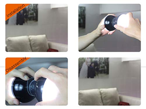 Miroir LED lumière avant à ventouse pour un maquillage sans ombre - 7