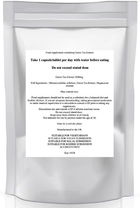 Green Tea Keto Burn MAX Strong Fat Burner High Strength Diet Pills - 60 x 2000 mg Capsules Tablets - Letterbox Friendly - Image 5