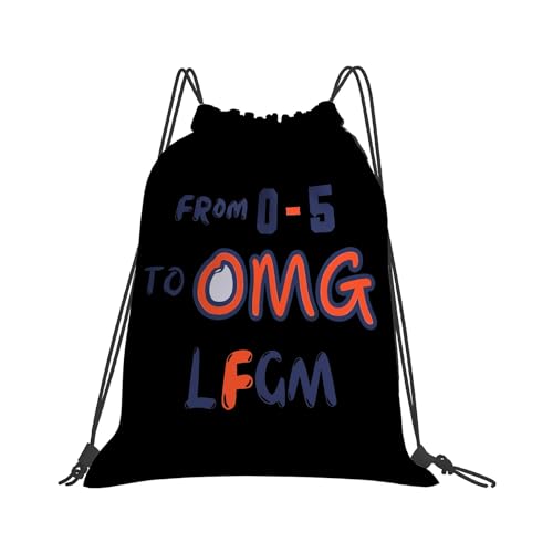 Funny From 0-5 To OMGS LFGM Ready For October-Mets drawstring bags sports drawstring bag small drawstring bag