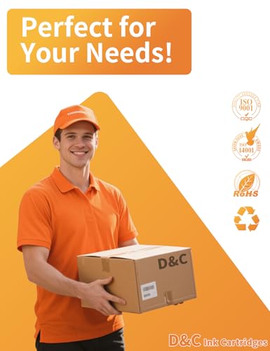 D&C PGI-525 Druckerpatronen Kompatibel mit Canon PGI-525 PGBK für Canon MG5350 Patronen für PIXMA MG5150 MG5250 IP4800 IP4850 IP4900 IP4950 IP6500 IX6550 MX885 MX715 MG8240 (5 Schwarz)