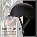 Troxel Spirit Full Coverage Horse Riding Helmet, Low-Profile Adjustable Design, Safety Horseback Riding Gear, Large (7-3/8-7-3/4), Black Duratec