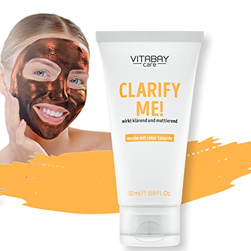 Clarify Me! - Masque facial pour une peau lisse et éclatante - Argile rouge & Caviar Lime - 50 ml Cover