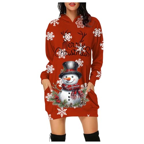 Robe tricotée femme douce contre le froid hivernal et sans irritation