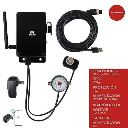 medidor digital de gas marca Master (2)