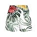 Lastesso Mens 5 Inch Swim Trunks Men's Swim Trunks Fashion Hawaii Printing Summer Swimming Trunks Lightweight Loose Beach Boardshorts with Pocket Multicolor