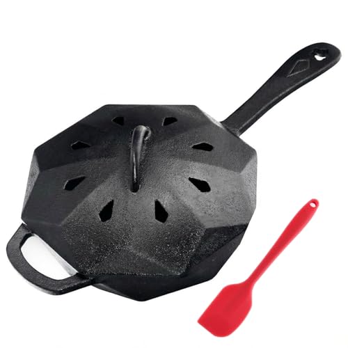 UKENEM Octagon Cast Iron Skillet