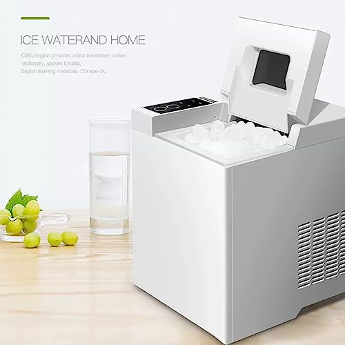 Máquina para hacer hielo eléctrica portátil 33 lbs/día miniatura 7