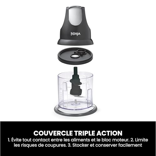 Ninja Express Chop Mini hachoir & mixeur NJ1002EUBK - vue 5