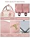 LOVEVOOK Small Backpack Purse for Women, Mini Backpack, Light Weight Cute Fashion Backpack for Work Daily Travel, Pink-Beige