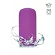 Yosoo Mini-Kissen Rollkissen für Auto, Sofa, Kissen für Reisen, Büro, 29 x 16 cm (Farbe: Violett)
