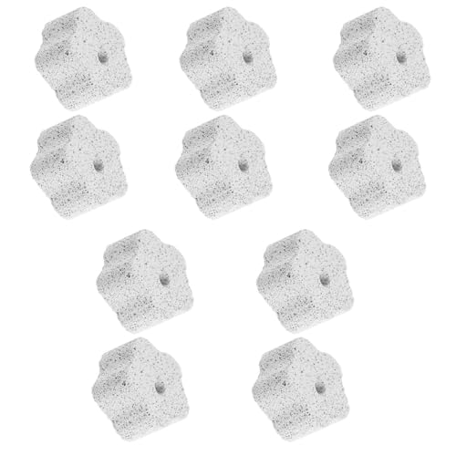 Generic うさぎ おもちゃ、梅の花型の小動物用臼歯石です、ミネラル豊富な火山岩、ハムスター/ウサギ/モルモット専用、カルシウムのサプリメント、歯の健康を維持します、天然素材で無添加、ケージ内に固定できます、鳥(オウム)にも適しています、耐摩耗設計、1