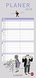 Loriot Planer für zwei - Kalender 2018