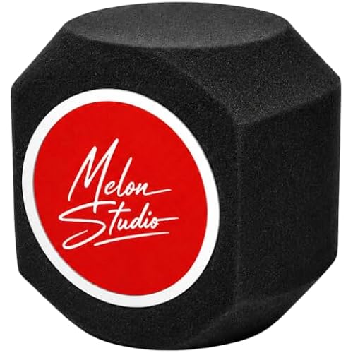 Pop Filter for Microphone, Microphone Isolation Ball, Microphone Isolation Shield, Mic Eyeball, Recording Booth, Soundproof Box, Mic Pop Filter, Portable Recording Studio Equipment, Sound Proof