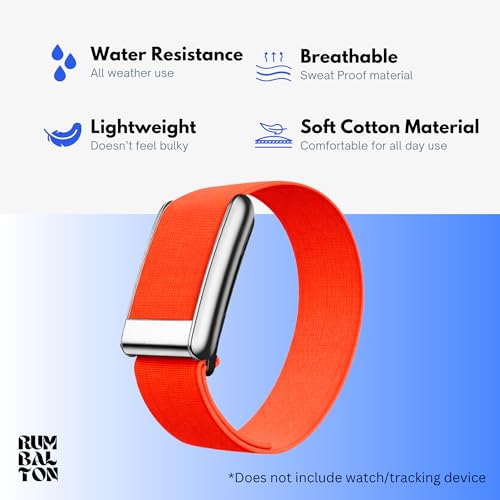 Image of Hydra Soft Wrist Strap for Whoop 5.0 One /Peak /Life MG Band Strap - Durable, Adjustable Fitness Tracker Strap | Breathable, Comfortable Bands for Workout, Sleep, and Health Monitoring (Device Not Included)