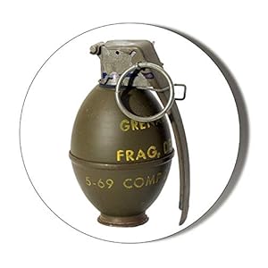 M-67 Handgranaat – PIN – 58 mm magnetische flesopener