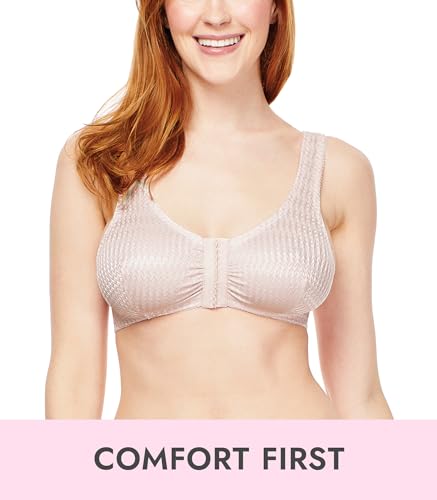 image for Carole Martin Full-Freedom Comfort Front Closure Bra for Women, Wirele