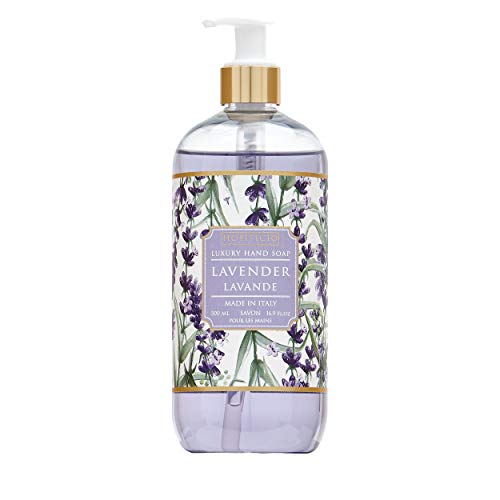 – Luxury Liquid Hand Soap: Hypoallergenic, Sulfate-free, Regenerating, Moisturizing & Gently Cleansing Liquid Soap, 16.9 Fl Oz (Lavender) image 4