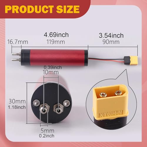 Pompe électrique mini pour turboréacteurs résistante à la chaleur modèle compact fixe