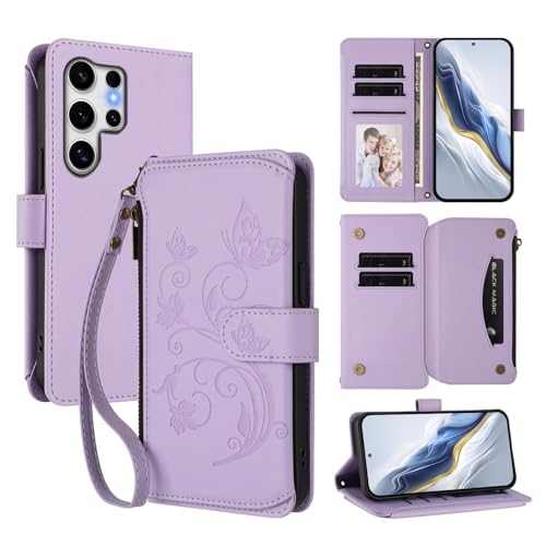 Coque portefeuille Moto G86 Power contre les rayures d'écran avec fermeture