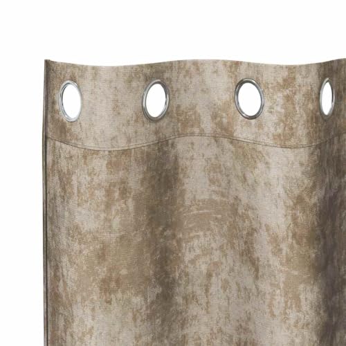 Rideaux en velours champagne isolants rideau occultant de cuisine