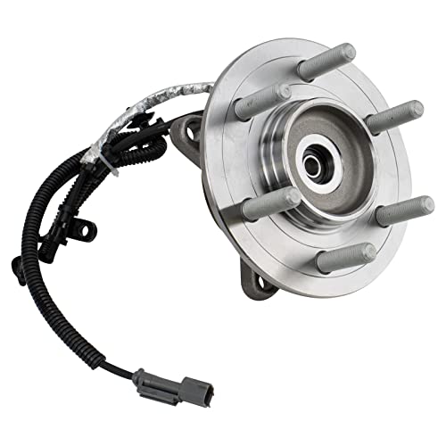 Image of TRQ 2 Piece Wheel Bearing & Hub Assembly Set Compatible with 2018-2020 Ford F-150