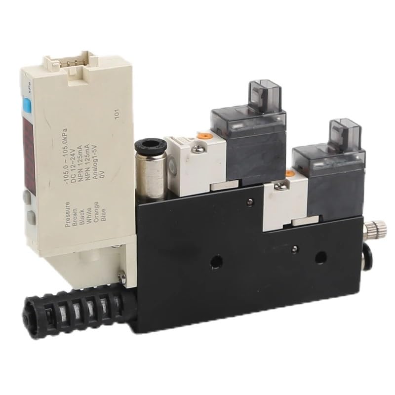 NURII Generador de vacío Integrado VK, con Control de Alto vacío y bajo caudal y válvula solenoide con función destructiva, VK05 VK07-D VK07-J(VK05)