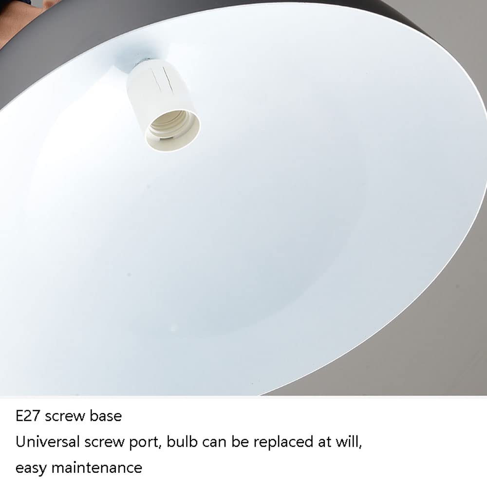 CHENKUI Duńskie Sufitowe Lampy Wiszące Metalowe Regulowane Żyrandole E27 Base Simplicity Lampa Wisząca Macaron Abażur Nowoczesna Lampa Wisząca Studyjna Do Salonu, Wyspy Kuchennej