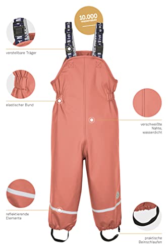 first instinct by killtec Unisex Fis 44 Mns Pnts Funktionshose, Rosenholz, 98-104 EU