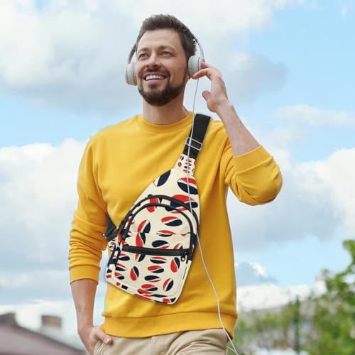 Mochila cruzada ajustable de rugby que libera tus manos al correr 6
