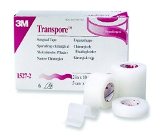 Best Promo Transpore 3M Medical Tape Plastic 2" X 10 Yards NonSterile (#1527-2, Sold per Piece)