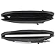 STILORD ’Jupiter’ Leder Aktenmappe Laptop Hülle 15-16 Zoll für Notebook und MacBook Vintage Sleeve schmal aus echtem Leder, Farbe:schwarz