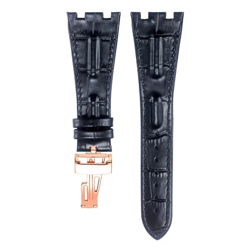 [ɂ] Compatible With Audemars Piguet Royal Oak Offshore 15710 15703 26470 WristBand Compatible With AP Folding Buckle 28mm(01 