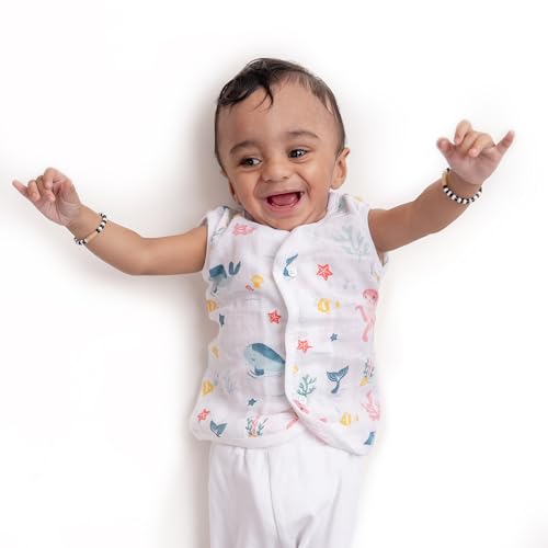 Image of Haus and Kinder New Born Baby Vest - Boys